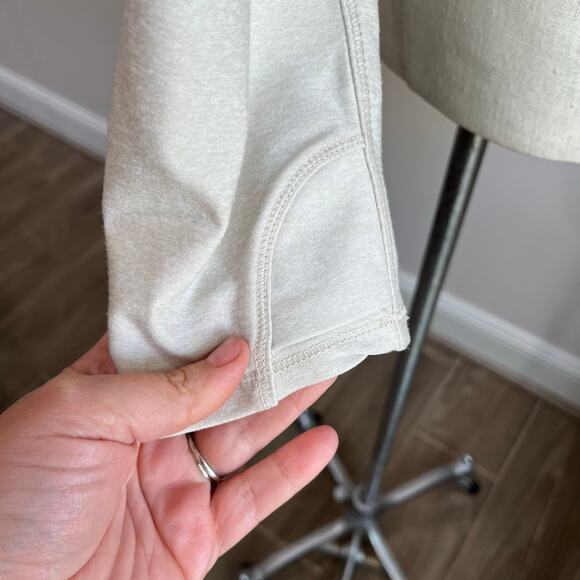 Old Navy Cloud+ Cropped 3/4 Zip CozyCore Wishbone Sweatshirt Size Large - Picture 8 of 10